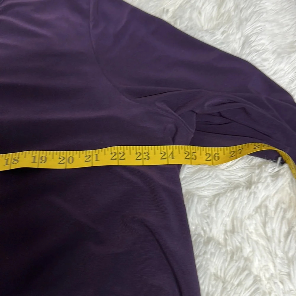 Roz & Ali purple Tunic Sz 2x - Picture 5 of 9